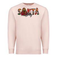 Pale Pink santa baby lady of guadalupe Premium Sweatshirt - Jasminsmagicworld
