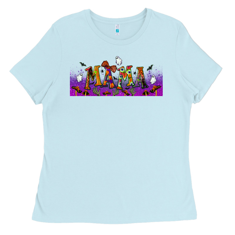 Halloween Mama Libbey Glass Ladies Tee by BundleAndBundleShop | Teevron