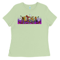 Matcha halloween mama libbey glass Ladies Tee - BundleAndBundleShop