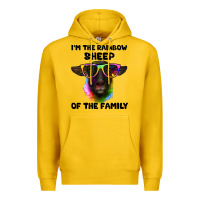Lemon i'm the rainbow sheep of the family suffolk sheep Premium Hoodie - Artiststas