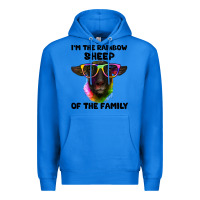True Royal i'm the rainbow sheep of the family suffolk sheep Premium Hoodie - Artiststas