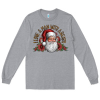 I Love A Man With A Bearo Long Sleeve Tee | Teevron