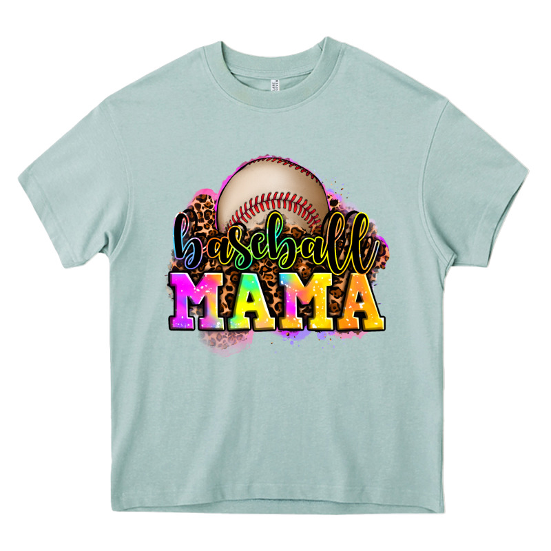 Baseball Mama Heavy Core Tee by OliviaCreatesArt | Teevron