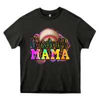 Asphalt baseball mama Heavy Core Tee - OliviaCreatesArt