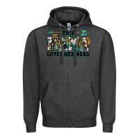 Charcoal Heather this mama loves her herd goats Zipper Hoodie - Jasminsmagicworld