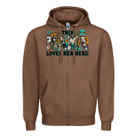 Chestnut this mama loves her herd goats Zipper Hoodie - Jasminsmagicworld