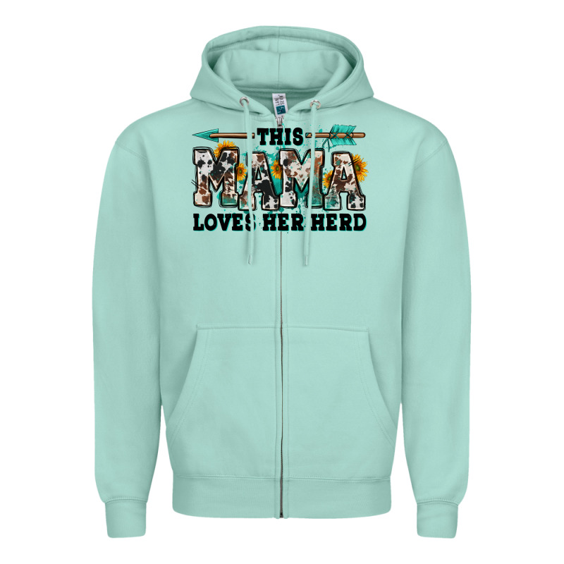 This Mama Loves Her Herd Goats Zipper Hoodie by Jasminsmagicworld | Teevron