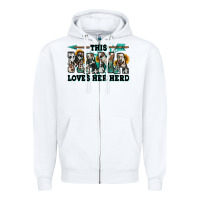 White this mama loves her herd goats Zipper Hoodie - Jasminsmagicworld