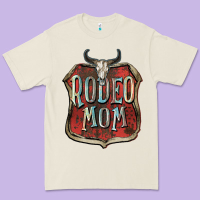 Rodeo Mom Mother's Day Premium Tee Designed By Fadigitalartstudio