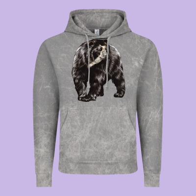 Spectacled Bear Vintage Hoodie Designed By Lillyallendesigns