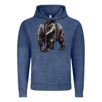 Vintage Denim Spectacled Bear Vintage Hoodie - LillyAllenDesigns