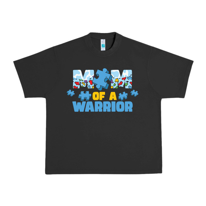 Lil Autism Mom Urban Heavy Tee by CowhideDigitalArt | Teevron