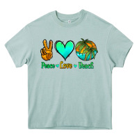 Arona peace love beach Heavy Core Tee - Jasminsmagicworld