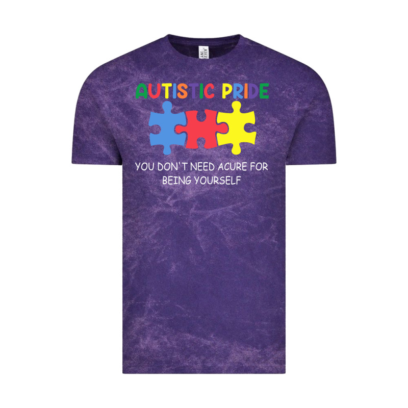 Autistic Pride Autism Awareness Vintage Tee by CowhideDigitalArt | Teevron