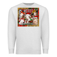 Oatmeal Heather merry Christmas goats tumbler Premium Sweatshirt - Jasminsmagicworld