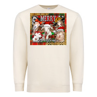 Sandshell merry Christmas goats tumbler Premium Sweatshirt - Jasminsmagicworld