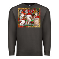 Smoke merry Christmas goats tumbler Premium Sweatshirt - Jasminsmagicworld