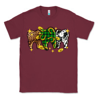 Burgundy St. Patrick's Day Dental Classic Tee - OliviaCreatesArt