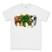White St. Patrick's Day Dental Classic Tee - OliviaCreatesArt