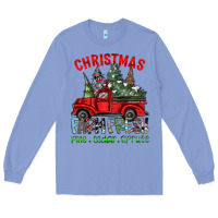 Colony Blue christmas farm fresh Long Sleeve Tee - CowhideDigitalArt