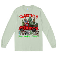 Matcha christmas farm fresh Long Sleeve Tee - CowhideDigitalArt