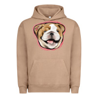 Pigment Burro bulldog pink glitter Urban Hoodie - Jasminsmagicworld