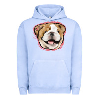 Pigment Grape Ice bulldog pink glitter Urban Hoodie - Jasminsmagicworld