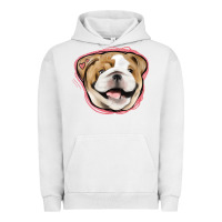 Pigment Lunar Rock bulldog pink glitter Urban Hoodie - Jasminsmagicworld