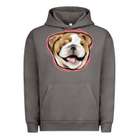 Pigment Tornado bulldog pink glitter Urban Hoodie - Jasminsmagicworld