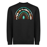 Black blessed western rainbow Heavyweight Sweatshirt - Jasminsmagicworld