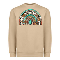 Mushroom blessed western rainbow Heavyweight Sweatshirt - Jasminsmagicworld