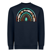 Navy blessed western rainbow Heavyweight Sweatshirt - Jasminsmagicworld