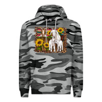 Slate Camo gats baby gots sunflowers wooden serape leopard Premium Hoodie - Artiststas