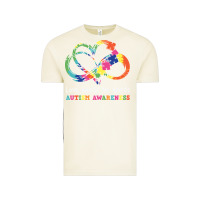 Vintage Arctic Love Needs No Words Heart Puzzle Autism Vintage Tee - CowhideDigitalArt