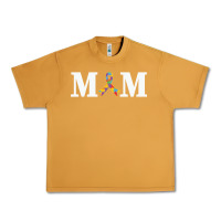 Peanut Butter LIL Autism Mom Urban Heavy Tee - CowhideDigitalArt
