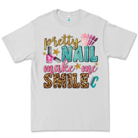 Pretty Nail Make Me Smile Bbs Premium Tee | Teevron