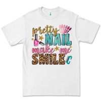 White pretty nail make me smile bbs Premium Tee - BundleAndBundleShop