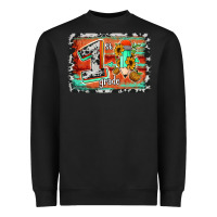 Black western back to school 1st grade Heavyweight Sweatshirt - Jasminsmagicworld