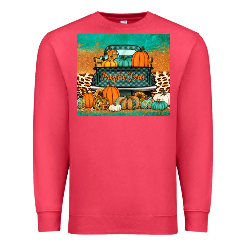 Pumpkin Farm Truck Tumbler Premium Sweatshirt by Jasminsmagicworld | Teevron