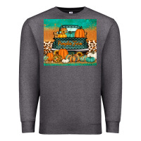 Charcoal Heather pumpkin farm truck tumbler Premium Sweatshirt - Jasminsmagicworld