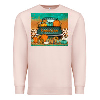 Pale Pink pumpkin farm truck tumbler Premium Sweatshirt - Jasminsmagicworld