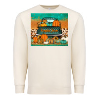 Sandshell pumpkin farm truck tumbler Premium Sweatshirt - Jasminsmagicworld