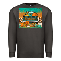 Smoke pumpkin farm truck tumbler Premium Sweatshirt - Jasminsmagicworld