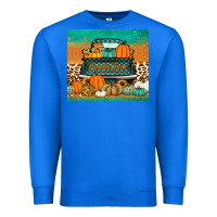 True Royal pumpkin farm truck tumbler Premium Sweatshirt - Jasminsmagicworld