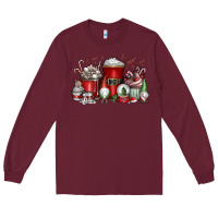 Christmas Coffee Drink Long Sleeve Tee | Teevron