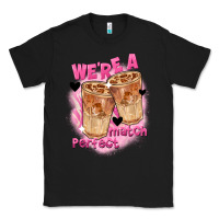 Black We're a perfect match Valentine's Day Classic Tee - FaDigitalArtStudio