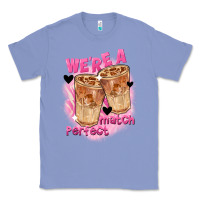 Colony Blue We're a perfect match Valentine's Day Classic Tee - FaDigitalArtStudio