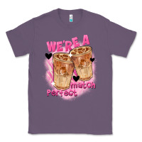 Lavender We're a perfect match Valentine's Day Classic Tee - FaDigitalArtStudio
