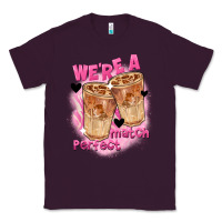 Plum We're a perfect match Valentine's Day Classic Tee - FaDigitalArtStudio
