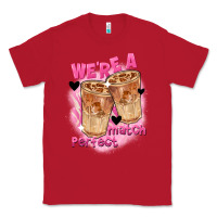 Red We're a perfect match Valentine's Day Classic Tee - FaDigitalArtStudio